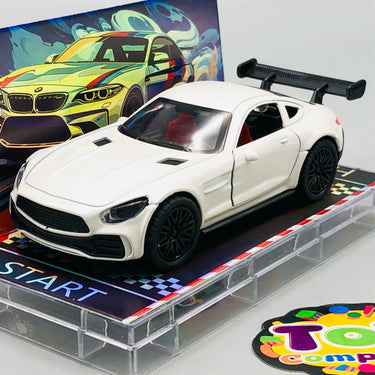 1:64 Diecast Mercedes Benz With Acrylic Display Box - Minor Fault